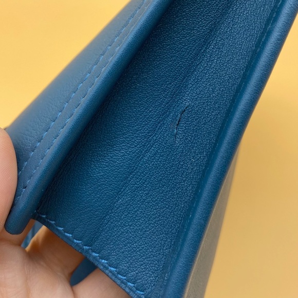 Hermes jige leather clutch bag - Picture 9 of 10